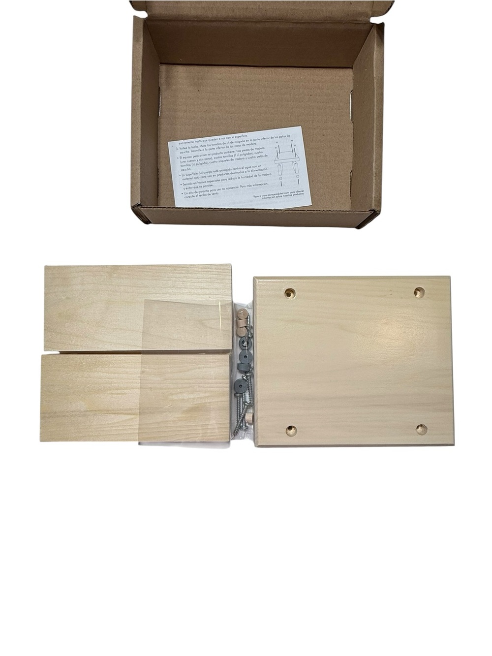 The Pampered Chef Brown Apple Peeler/Corer/Slicer Stand - Natural Wood Tone NWT - Picture 4 of 4